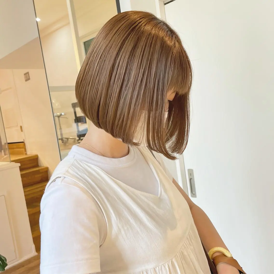 ショート ボブ 🫧透明感ヘア🫧 🧸竹花　彩希🧸のヘアスタイル