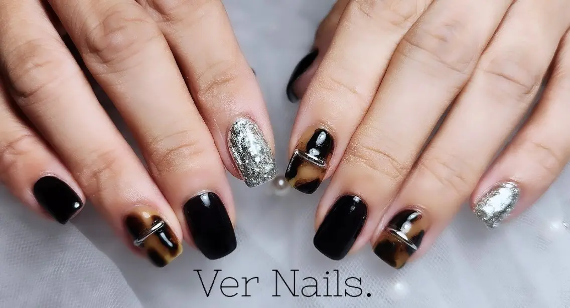 ネイル べっ甲ネイル ミラーネイル ニュアンスネイル ハンドネイル Ver Nails.のその他イメージ