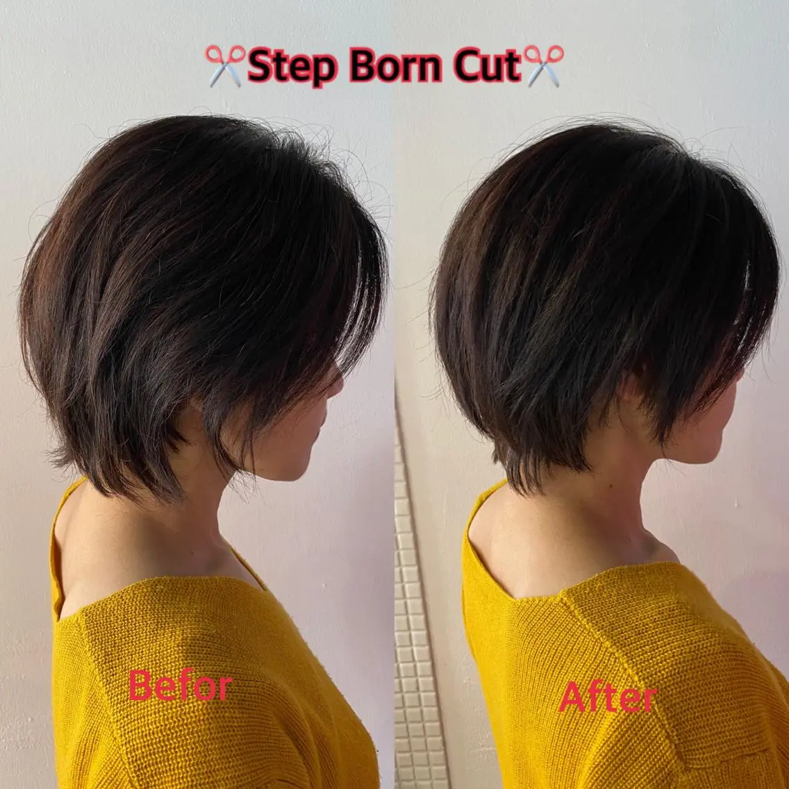 ショート 小顔カット やまぐち としお【日暮里】のヘアスタイル
