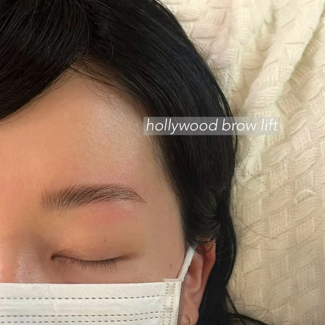 アイブロウ ハリウッドブロウリフト 吉祥寺kasumi 🌛eye/browのマツエク・マツパデザイン