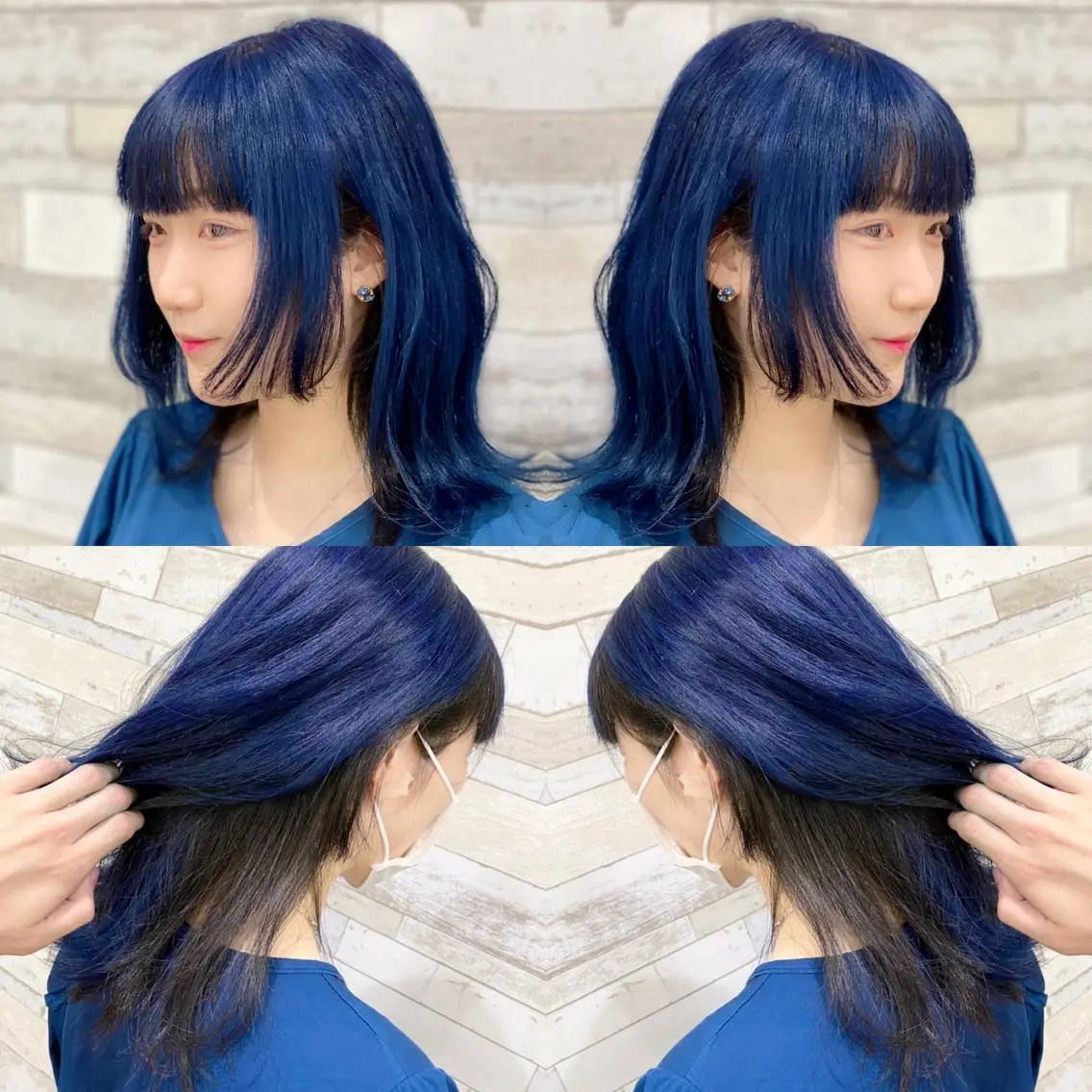 ミディアム カラー カット ヘアカラー トリートメント ✨️眉毛、派手髪、 ハイトーンShinの眉毛・アイブロウイメージ
