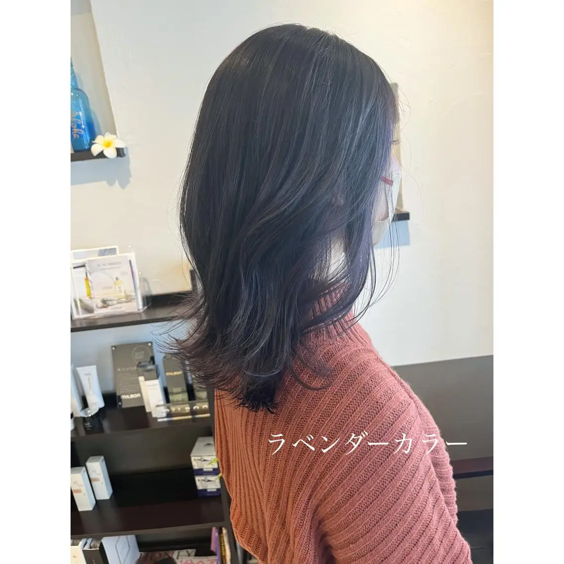 ミディアム カラー 坂井田 浩樹のヘアスタイル