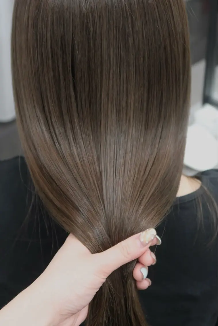 ロング カット ヘアカラー 心斎橋美容室🐩 モリカノンのヘアスタイル