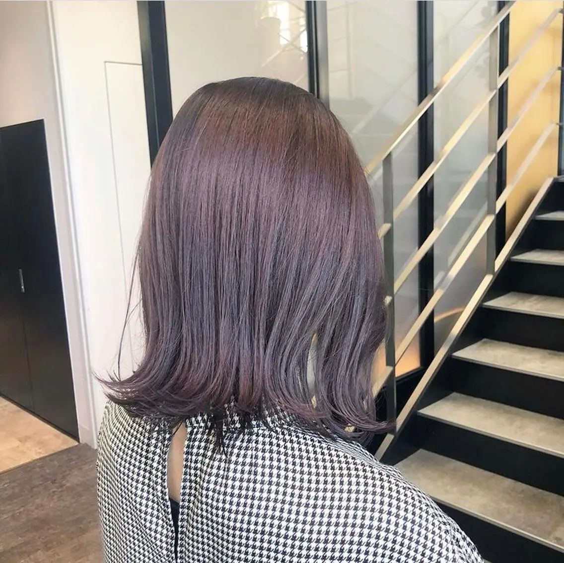 ミディアム カラー パーマ ヘアアレンジ キッズ ネイル アッシュ グレージュ ラベンダーカラー ラベンダーグレージュ ラベンダーグレー カット ヘアカラー トリートメント stylist 🌸 kana.のヘアスタイル