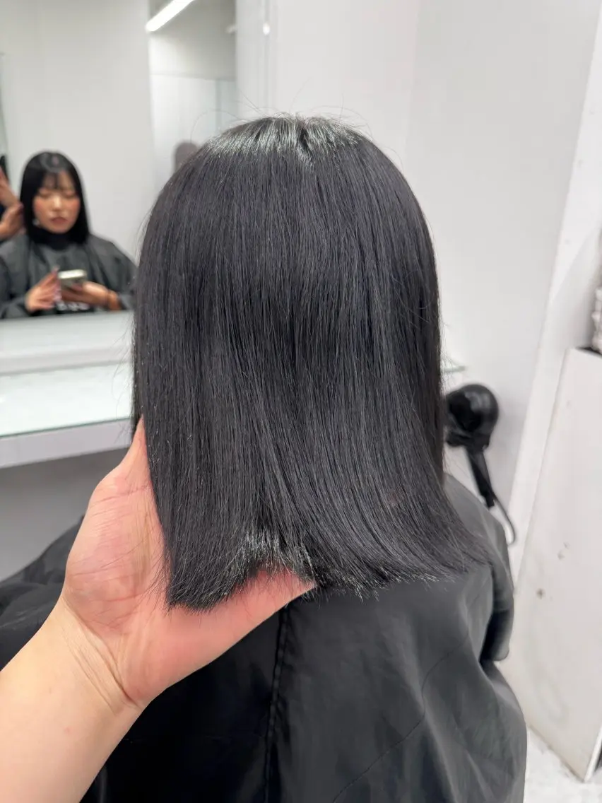 ロング カラー ヘアアレンジ 透け上品ハイトーン 職人ゆうと🤍のヘアスタイル