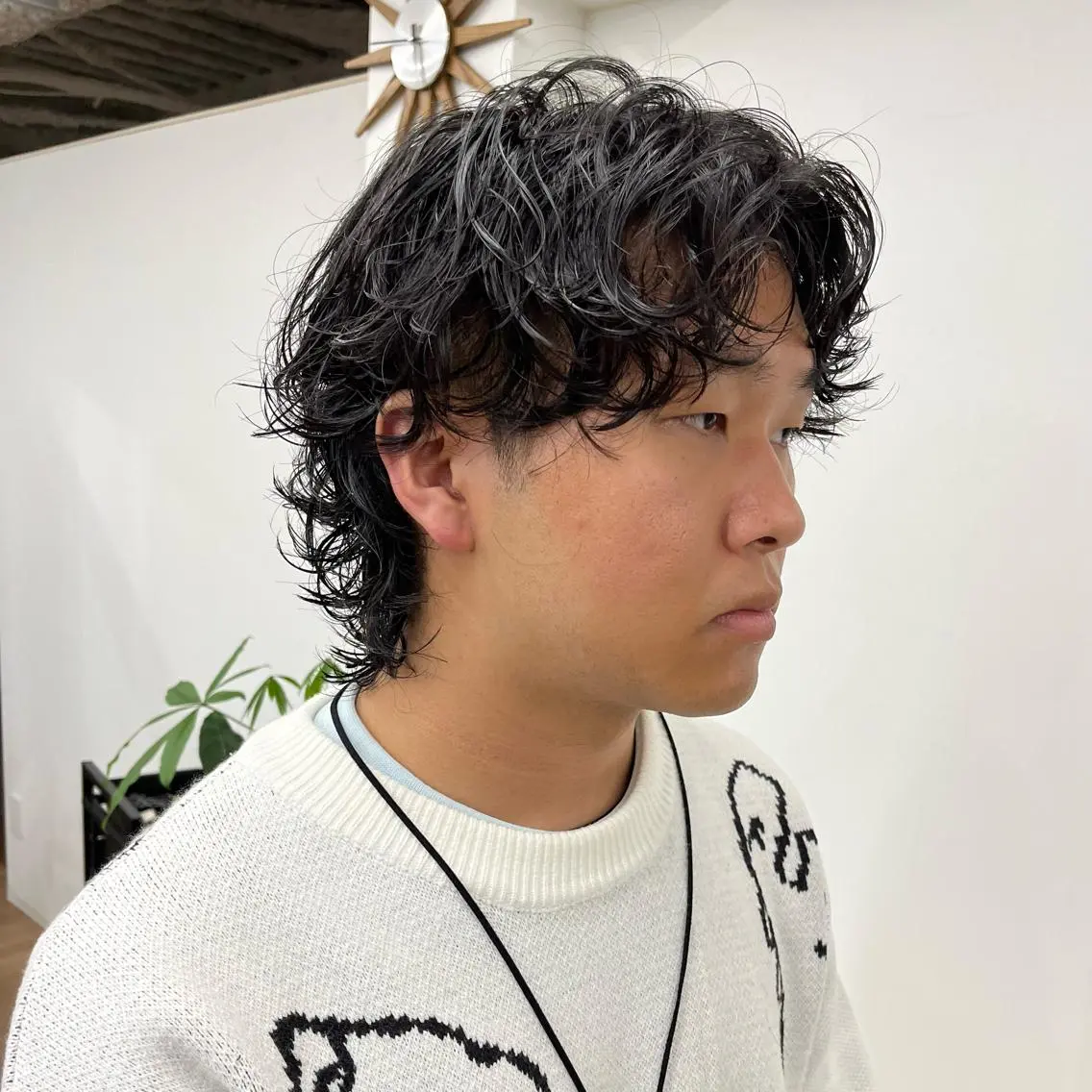 ミディアム カラー パーマ ヘアアレンジ メンズ ヘアカラー トリートメント 💎髪質改善特化💎 RUITOのヘアスタイル