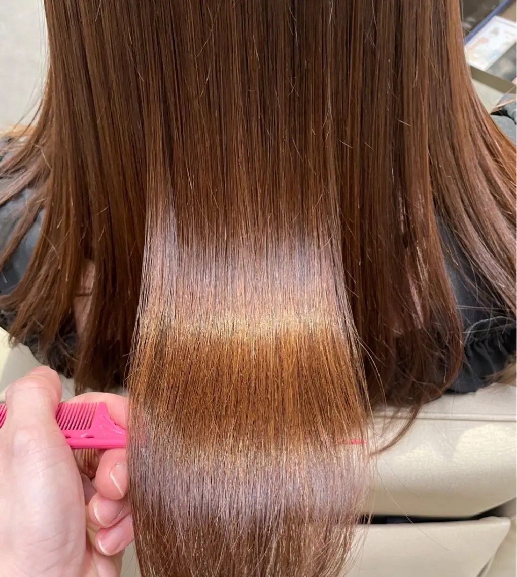 ロング 髪質改善 縮毛矯正 上木 教司のヘアスタイル