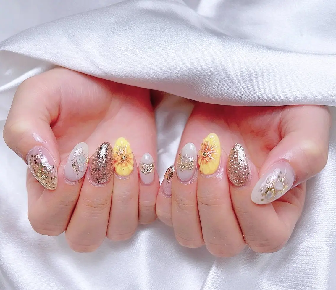 ネイル ハンドネイル ╹◡╹MimoEye lash🌻Nailのマツエク・マツパデザイン