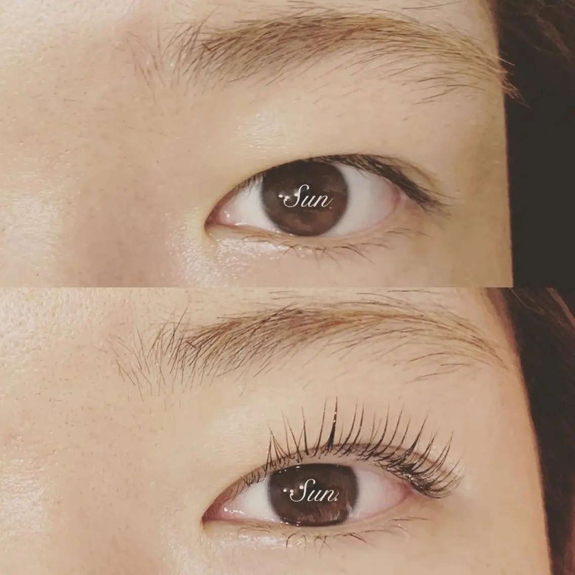 マツエク・マツパ パリジェンヌラッシュリフト 鎌倉マツエクサロン Sun  Lashのマツエク・マツパデザイン