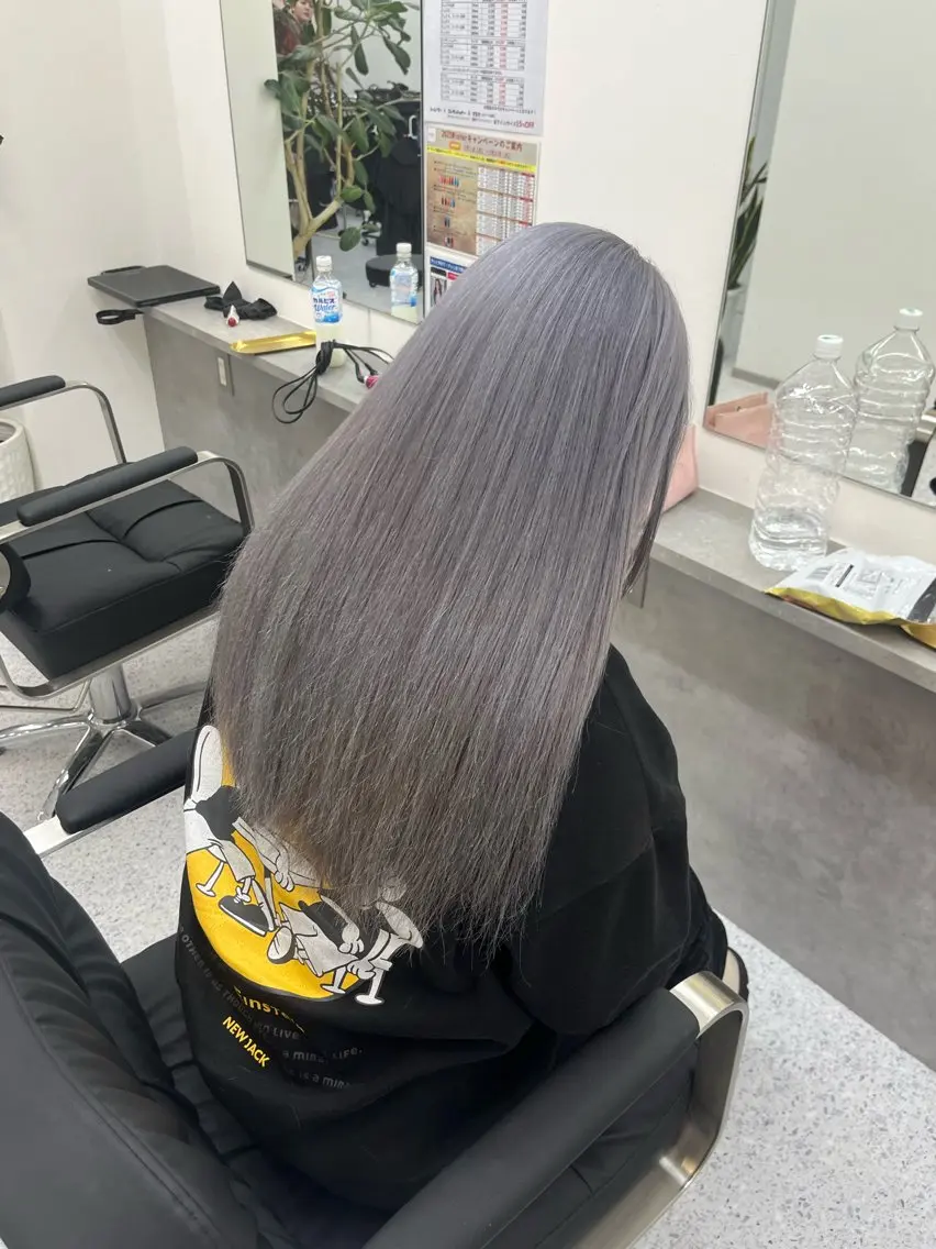 カット+ブリーチダブルカラー¥12900/河原町/ダブルカラー·の写真