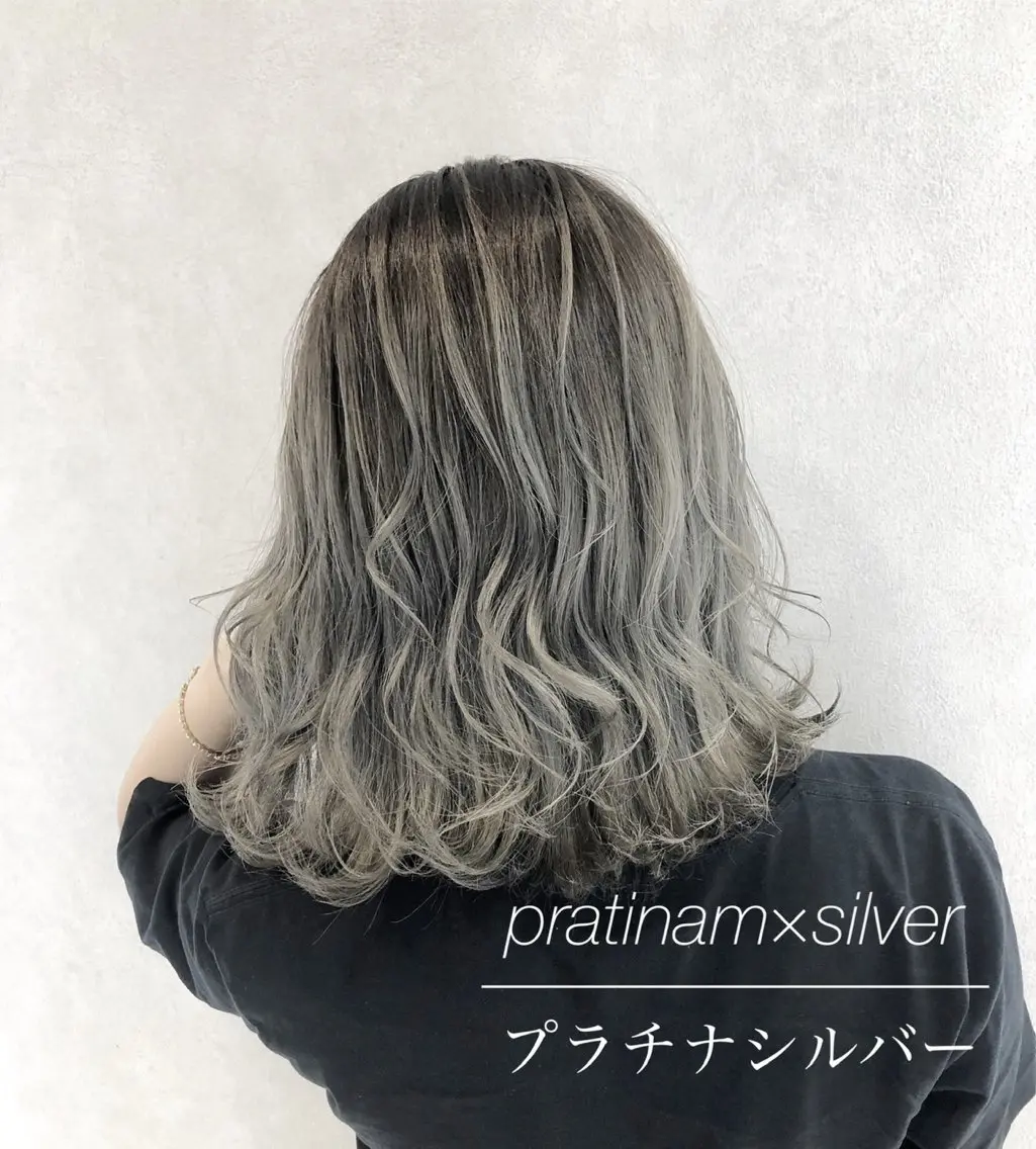 ミディアム カラー 🦋シールエクステ /韓国/リアラ🦋のヘアスタイル