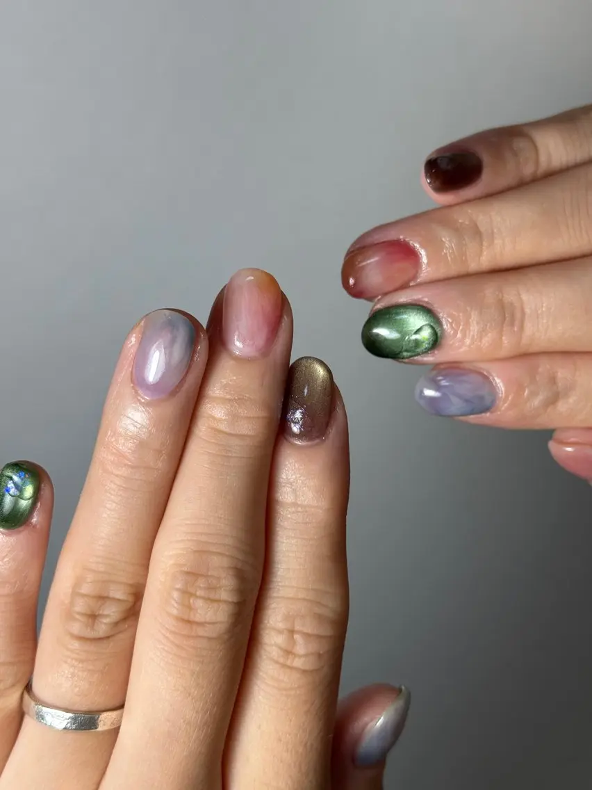 ネイル ハンドネイル nail salon émuのネイルデザイン