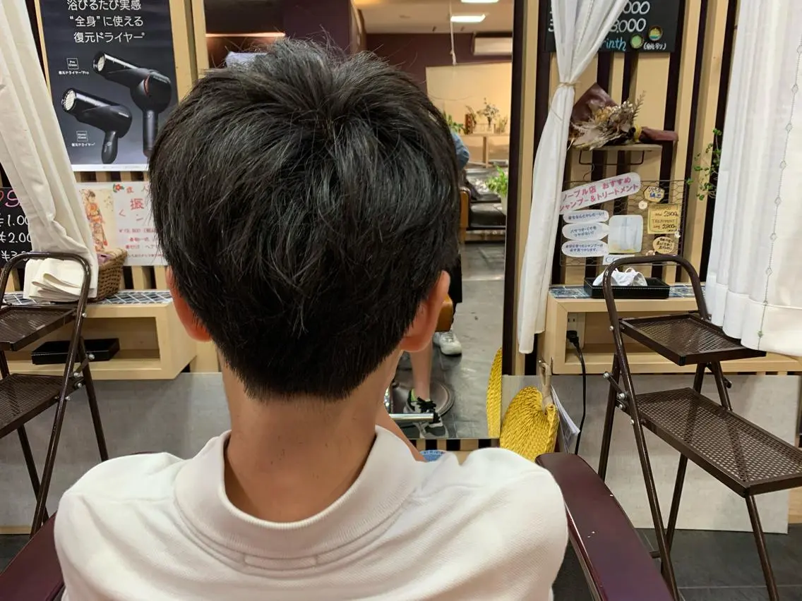 ショート メンズ キッズ メンズ特化西村 雄太のヘアスタイル