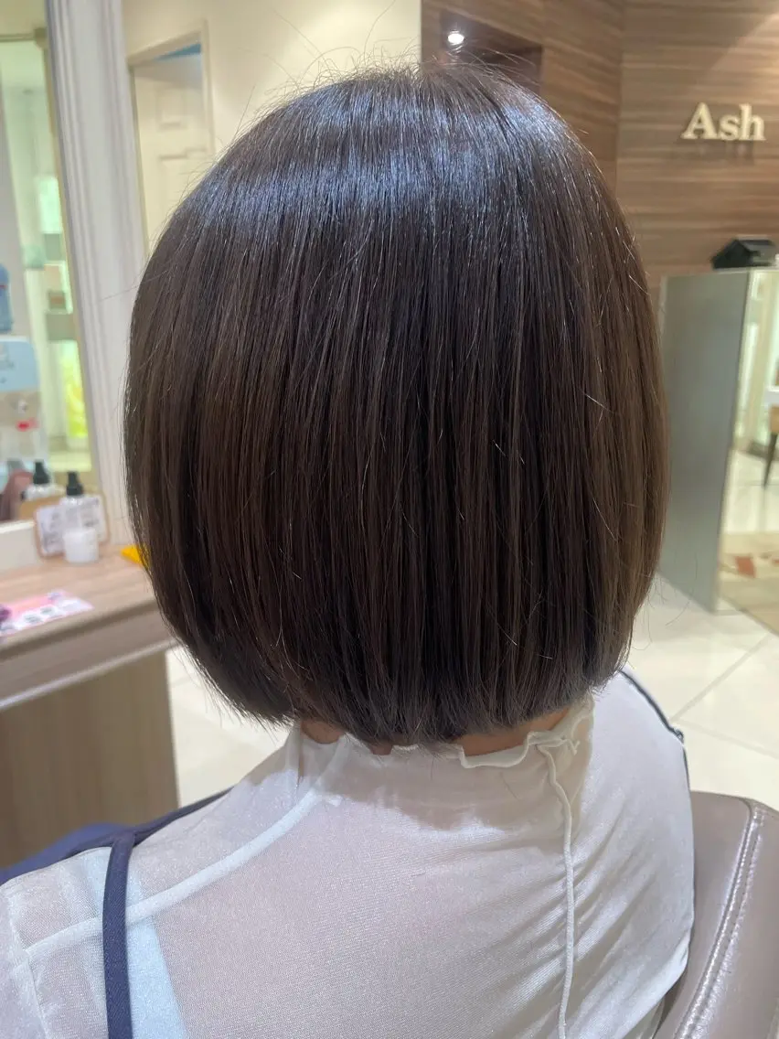 ショート カット トリートメント 韓国ヘアメイク🎀/ 縮毛矯正✨山本媛香のヘアスタイル