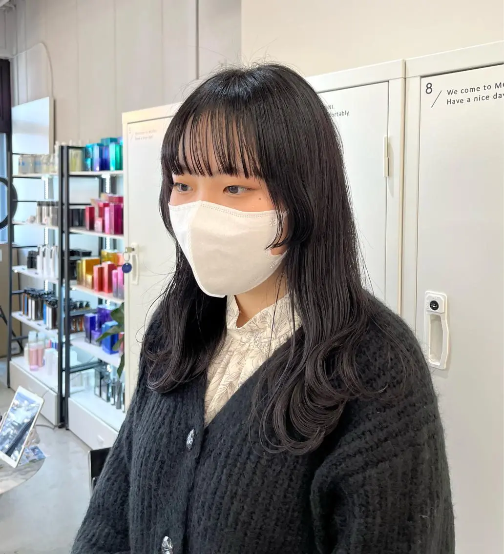 ロング 姫カット 神原 茉依🩰🪩のヘアスタイル