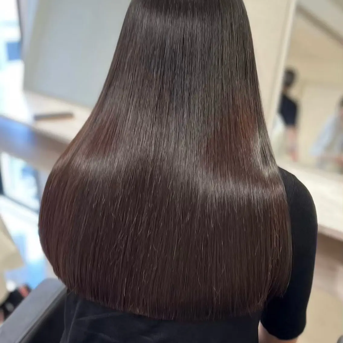 【うる艶×髪質改善】透明感カラー+髪質改善TR💇🏽‍♀️🫧の写真
