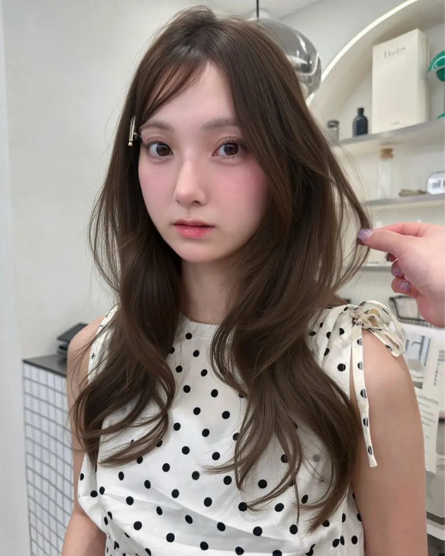 ロング ゆい レイヤーカット特化のヘアスタイル
