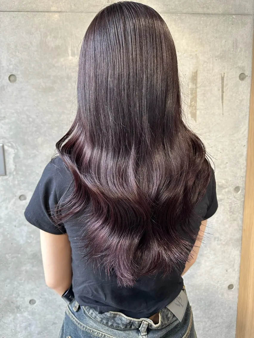 ロング カラー アディクシーカラー ブリーチ ケアブリーチ ダブルカラー イヤリングカラー DAIKIベージュ 🍂レイヤーカットのヘアスタイル