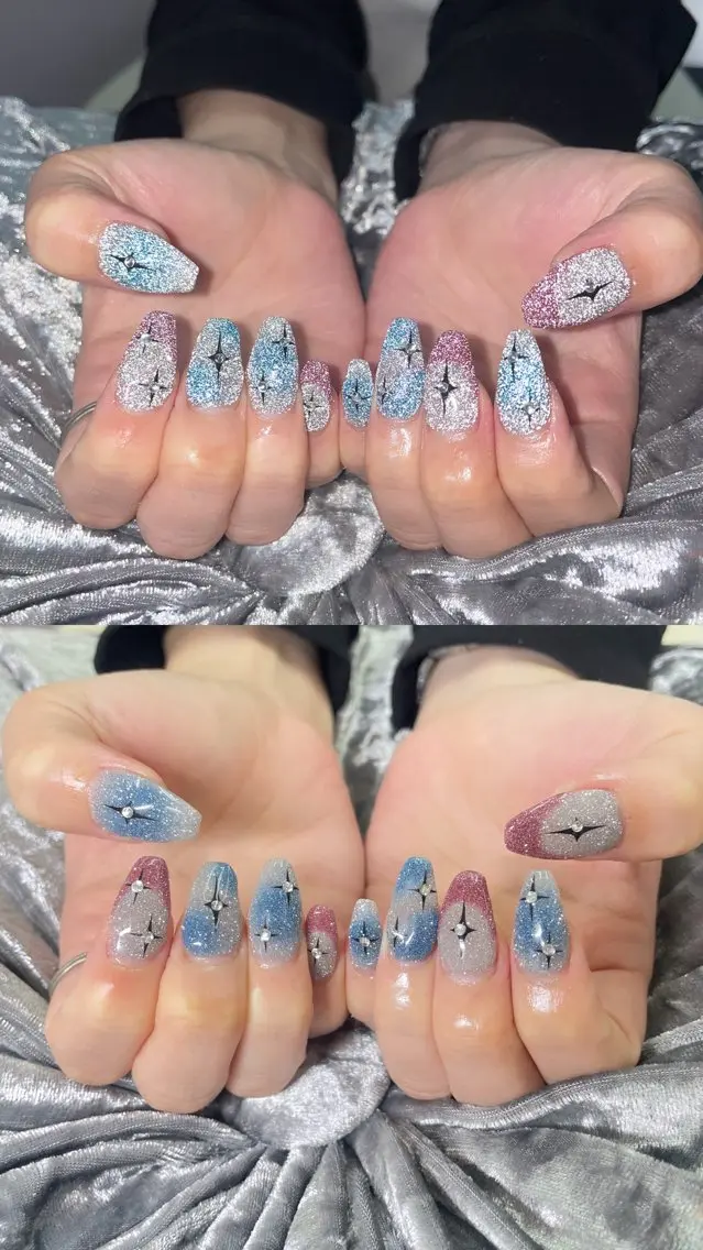 ネイル ハンドネイル Mumu眉毛,ネイル モデル募集中🪄のネイルデザイン