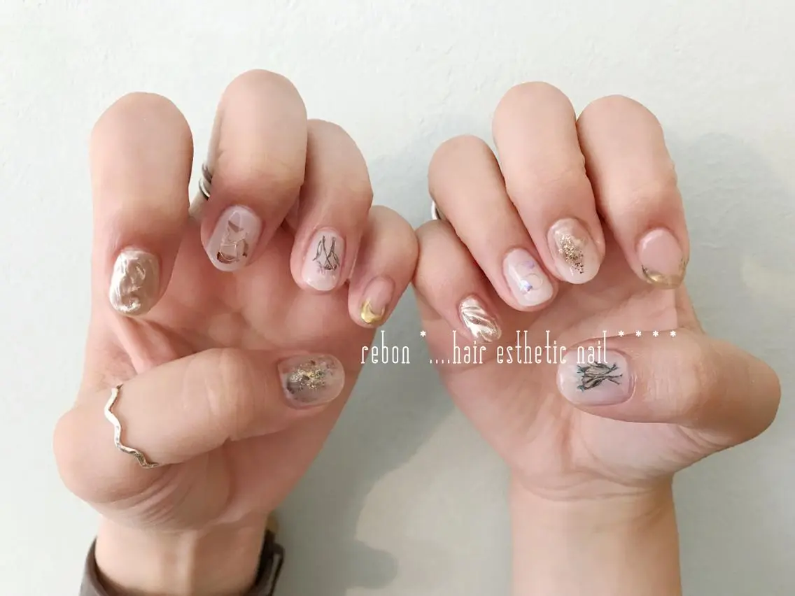 ネイル rebon＊ natsukiのネイルデザイン