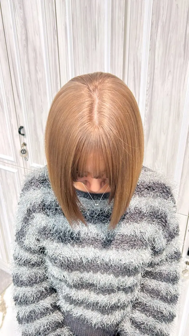 カラー 玉置 妃真理のヘアスタイル