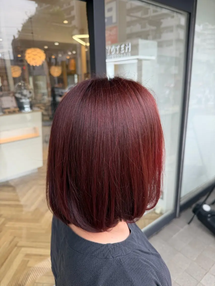ミディアム ヘアカラー 加藤 拓哉のヘアスタイル