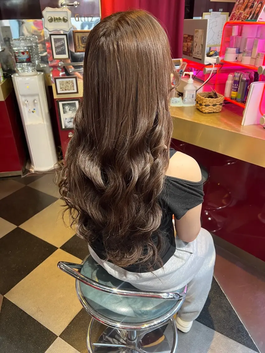 ロング カラー ヘアカラー 横浜カラーパーマ 特殊/ 平林侑馬のヘアスタイル