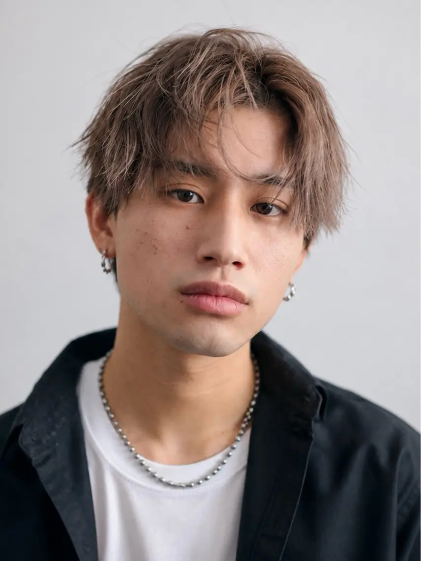 ショート パーマ メンズ メンズパーマ ツーブロック 刈り上げ カット ヘッドスパ ［メンズ特化］神谷 清のヘアスタイル