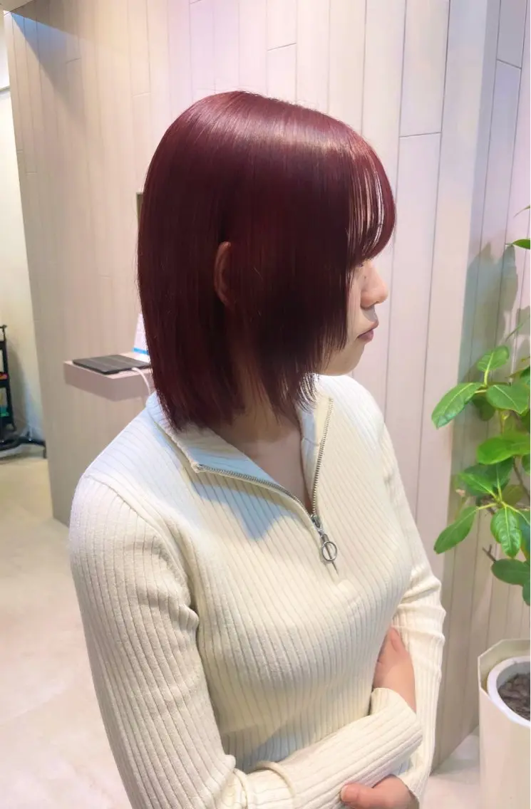 ミディアム minatsu 東京の技術を京都でのヘアスタイル
