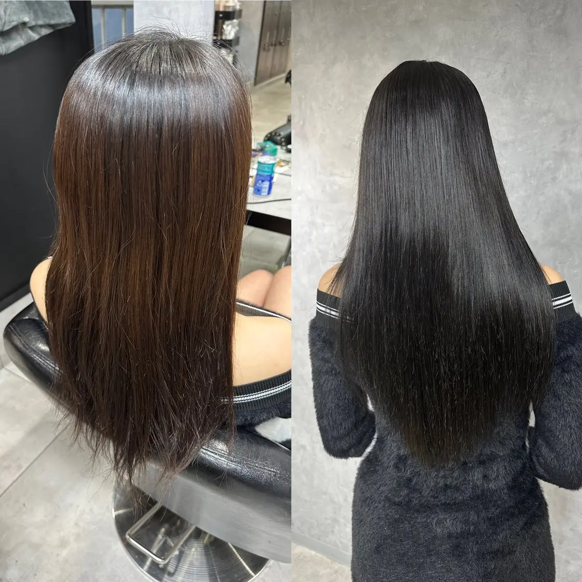 ロング プルエクステ エクステ 🪡プルエクステ🪡 カラエク評価◎ユウゴのヘアスタイル