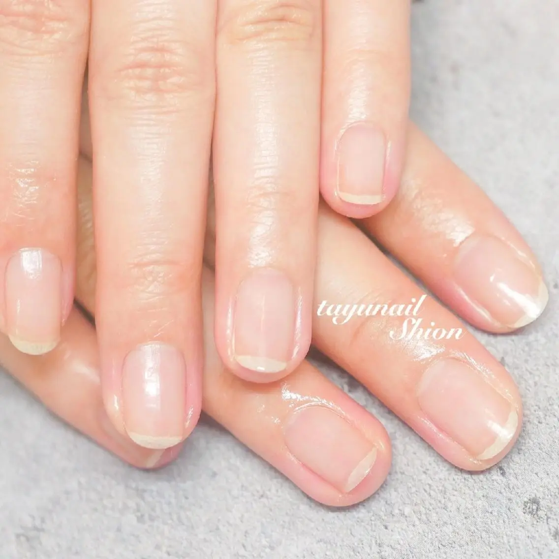 ネイル ブルー ジェルネイル パラジェル ネイルサロン 【たゆnail】のネイルデザイン