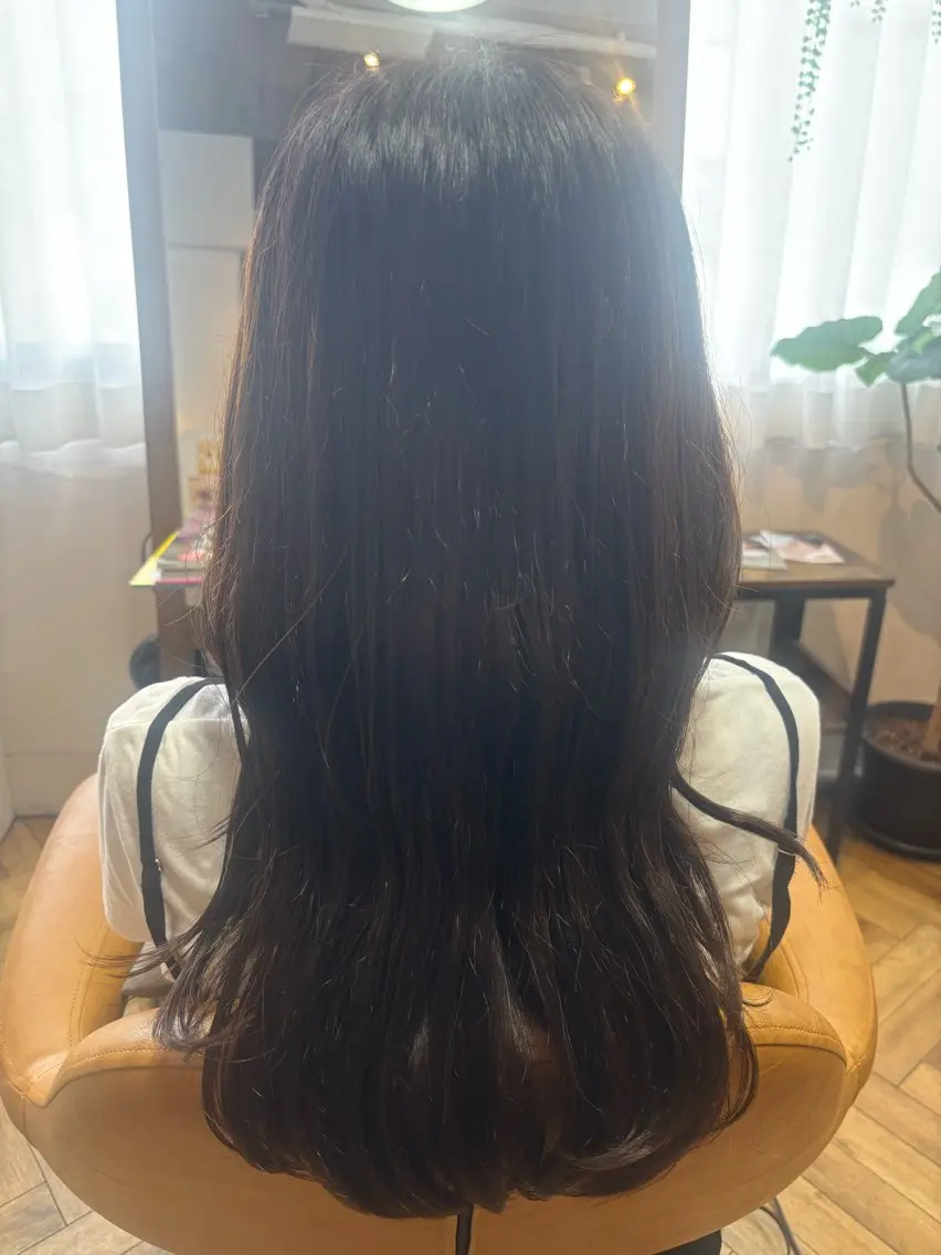 セミロング トリートメント ヘッドスパ 藤原実璃 TR&スパ モデル様募集中のヘアスタイル