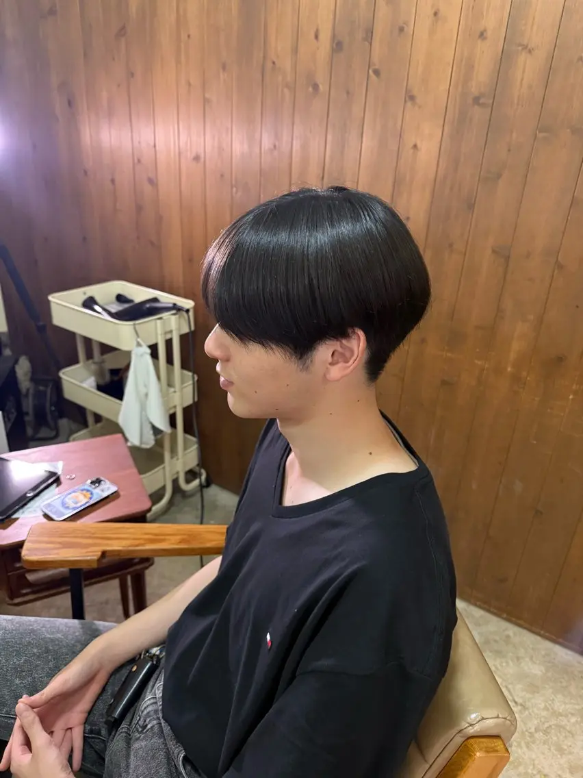 カラー メンズ ブラウンカラー 西脇 琉香のヘアスタイル