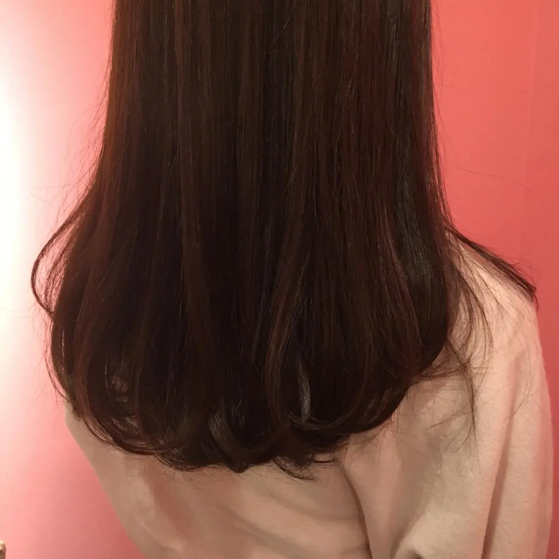 ロング カラー 門岡 ひかるのヘアスタイル