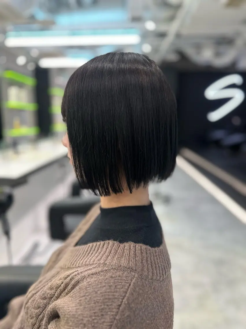 ミディアム カラー カット ヘアカラー トリートメント 🫧ハイトーン🫧 ベージュ🫧徹哉のヘアスタイル
