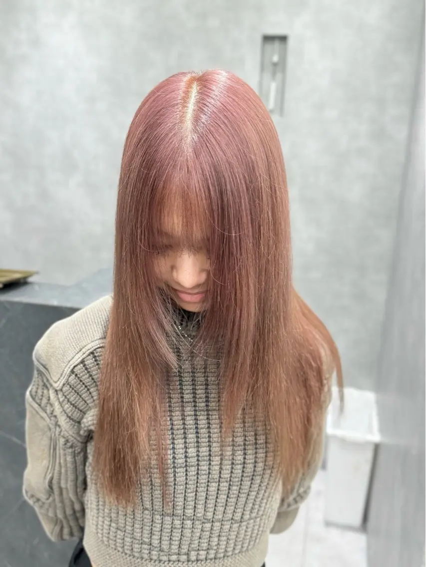 カラー ブリーチ ケアブリーチ ケアカラー ハイトーンカラー 水光カラー/ブリーチ ⛓️京都/Rionのヘアスタイル