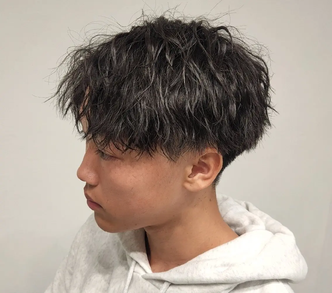 ショート メンズ 【イケメン風パーマ】 SHOFYのヘアスタイル