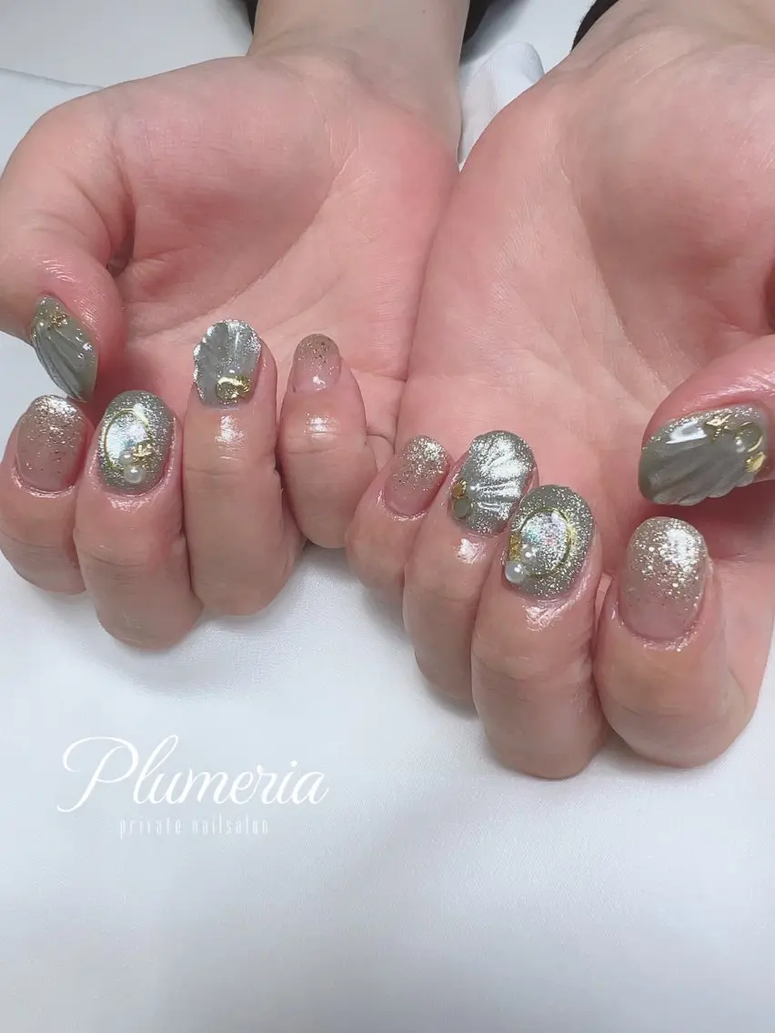 ネイル ハンドネイル Malama ___Ayakaのネイルデザイン