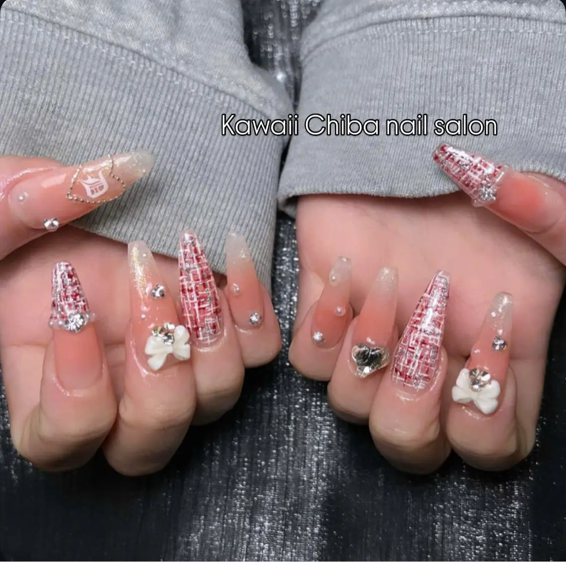 ネイル 長さ出し 韓国ネイル ワンホンネイル ハンドネイル ハンドケア Kawaii _Nailのネイルデザイン