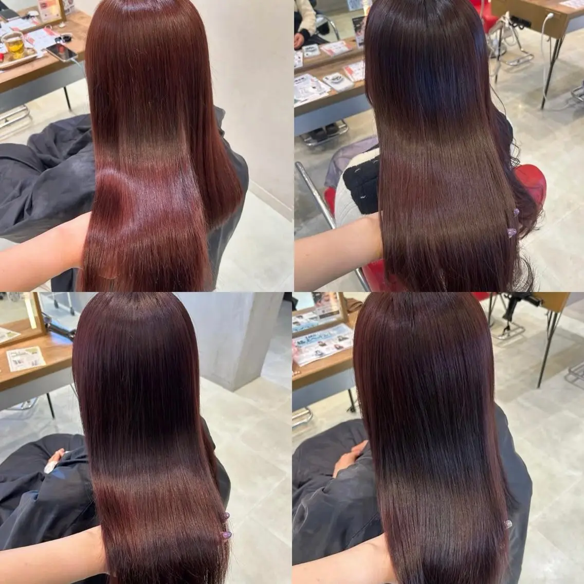 【レイヤーカット✂️➕ブリーチなしWカラー⭐️➕トリートメント🧴】の写真