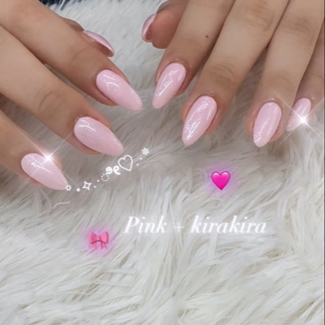 ネイル ラメ(グリッター) ワンカラーネイル salon bell （NOA）♡ྀིのネイルデザイン