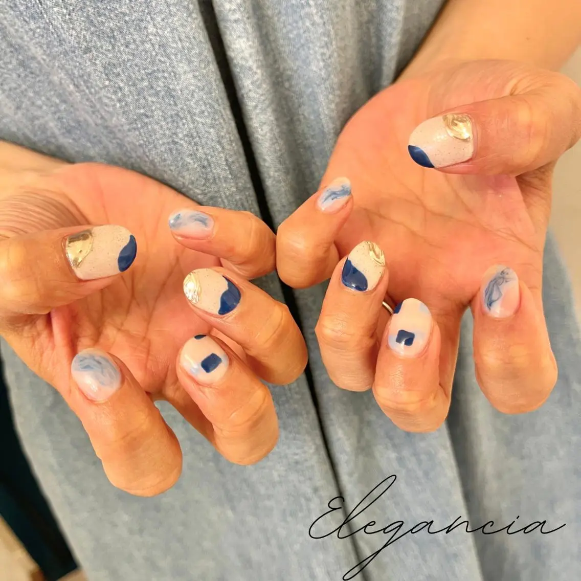 カラー ネイル ハンドネイル Elegancia. Hiromiのネイルデザイン