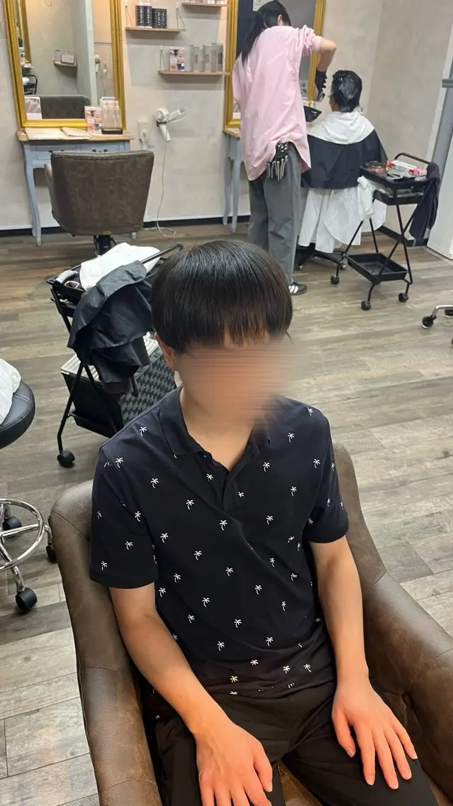 メンズ マッシュ カット メンズカットモデル 募集中🫧吉田陽菜のヘアスタイル