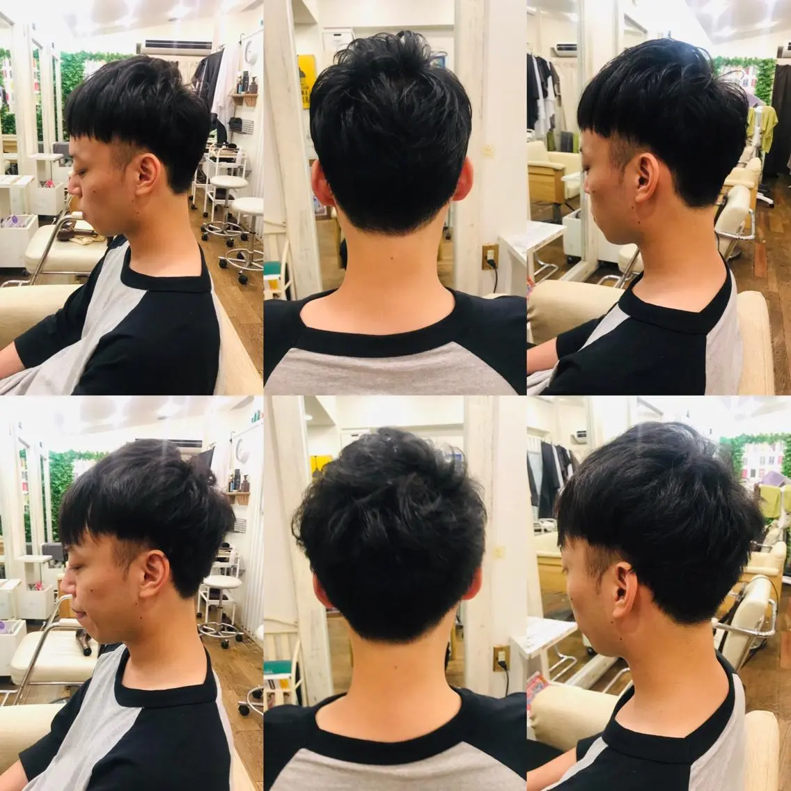 ショート メンズ 刈り上げ カット 吉原 頌平のヘアスタイル
