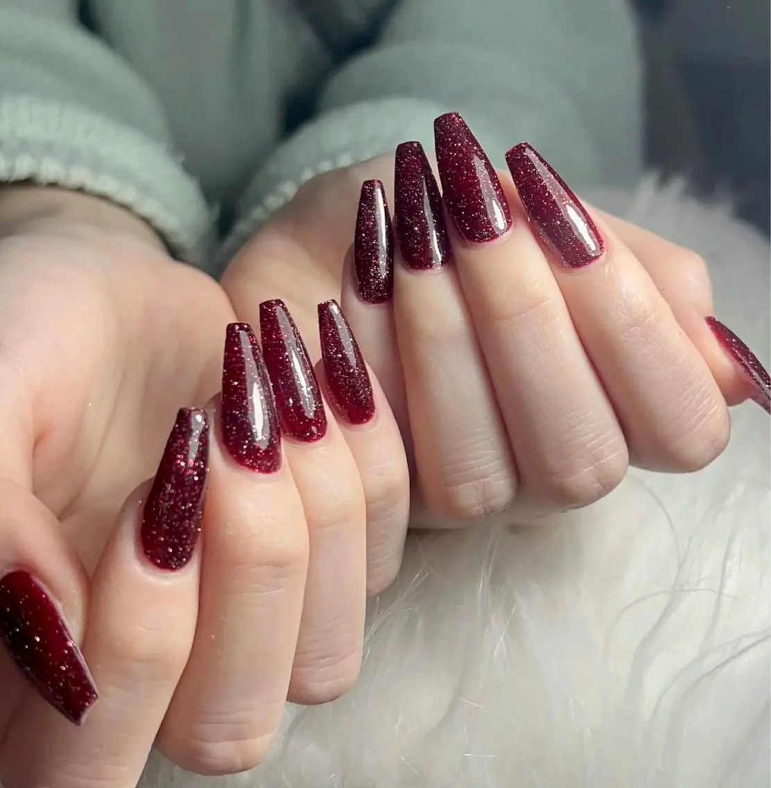 ネイル オーロラネイル クリアネイル フラッシュネイル ジェルネイル グラデーション ハンドネイル ZUZU AMEE NAILのネイルデザイン