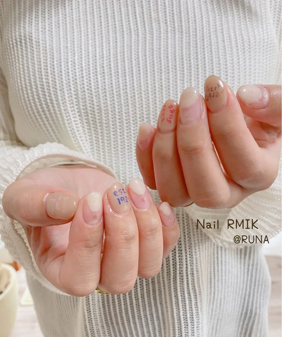 ネイル ハンドネイル nailsalon RMIKのネイルデザイン