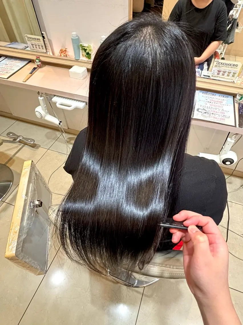 縮毛矯正 小倉 光希のヘアスタイル