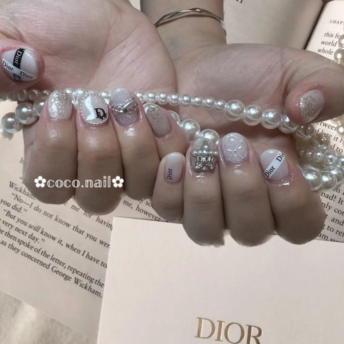 ネイル ハンドネイル lili.nail y2k/長さ出しのネイルデザイン