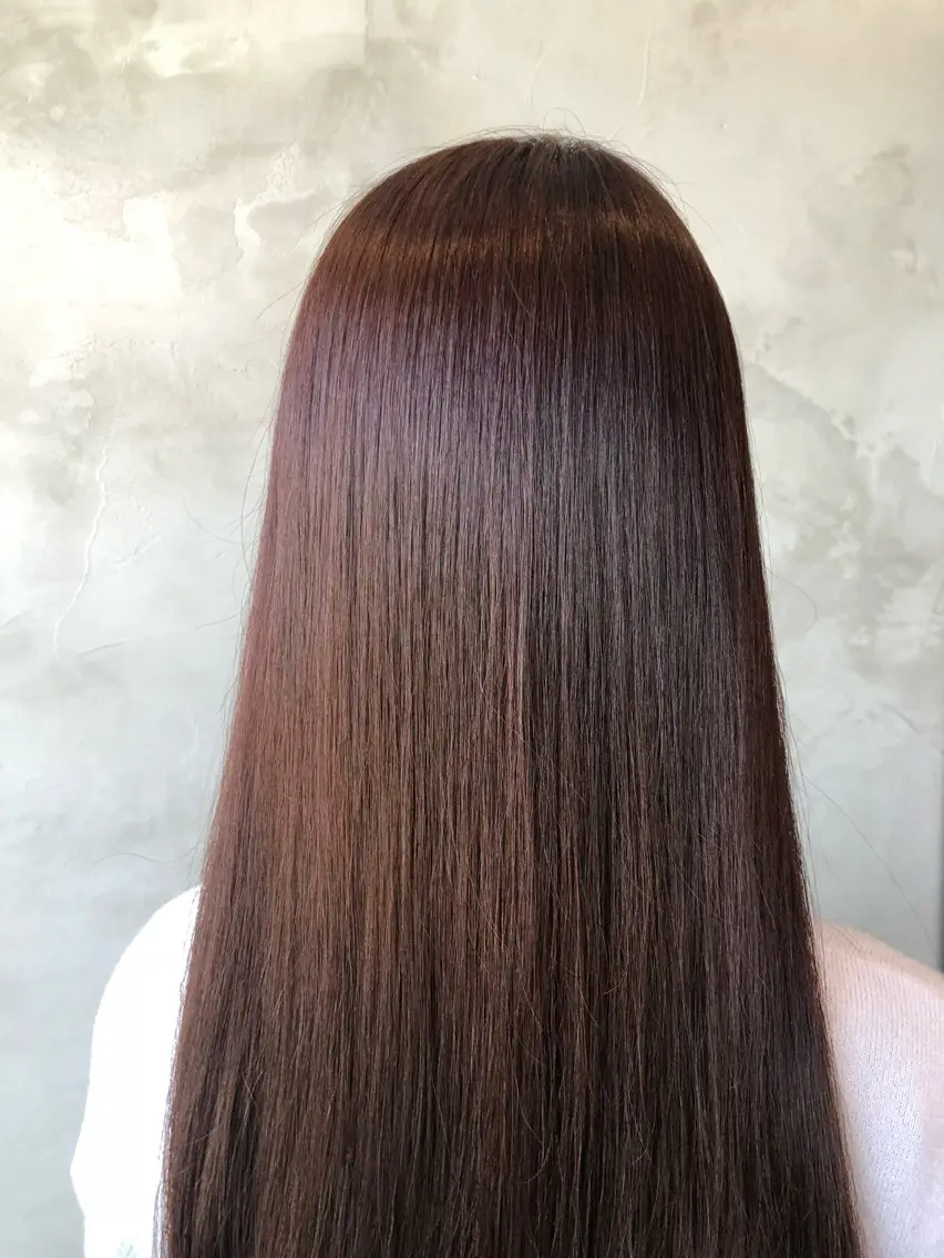 ロング カラー un. Misakiのヘアスタイル