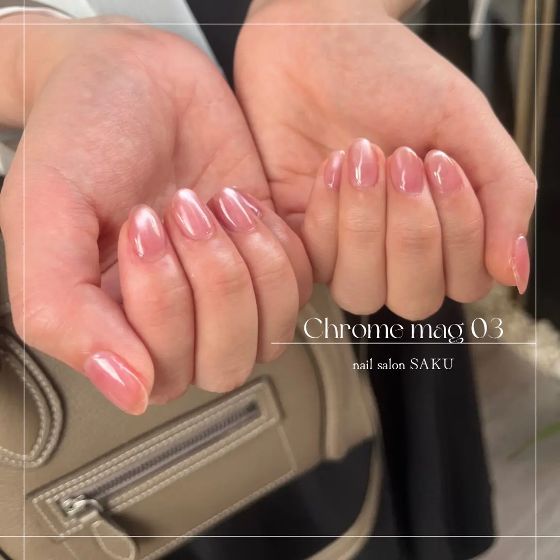 ネイル ニュアンスネイル シンプルネイル ハンドネイル SAKU nail 作島茜のネイルデザイン